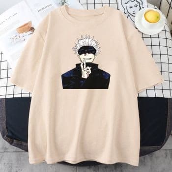 Blindfolded Sorcerer Graphic Tee – Beige